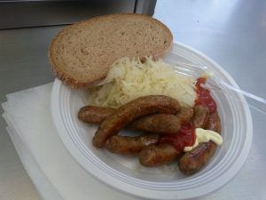 Czech Sausage and Sauerkraut